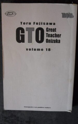 GTO Great Teacher Onizuka n°18 Manga Dynt [W58]