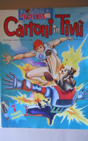 Cartoni In TV n°19 1981 Capitan Futuro Ken Falco Ryu [D8]