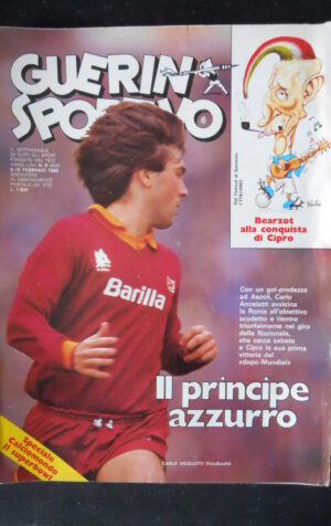 GUERIN SPORTIVO n°6 1983 Ancelotti con film del campionato [W5]