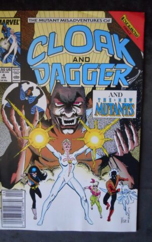 CLOACK and DAGGER n°4 1989 Marvel Us Comics [W62]