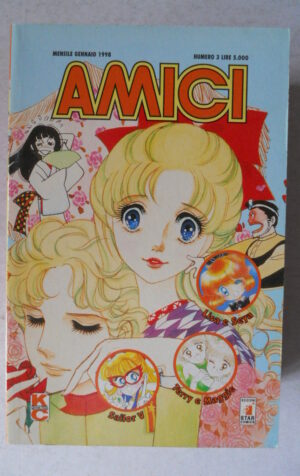 AMICI n°4 1998 Sailor Moon Manga Star Comics  [G370M]