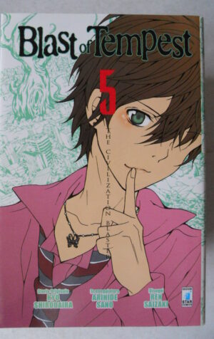 BLAST OF TEMPEST n°5 - Kyo Shirodaira Manga Star Comics [G954]