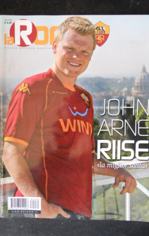 LA ROMA n?280 2008 John Riise con Poster Daniele De Rossi   [W9]