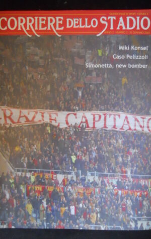 CORRIERE DELLO STADIO n°2 2005 Poster Daniele De Rossi  [W10]
