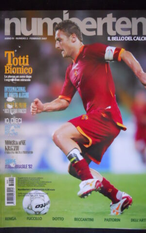 NUMBERTEN n°2 2007 Speciale Francesco Totti  [W10]