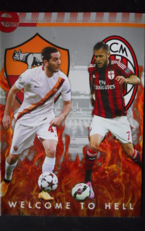 ROMA MILAN Events Magazine n°8 2014 Match program  [W11]