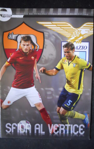 ROMA LAZIO Eventas Magazine n°1 2015 Match program  [W11]