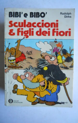 BIBI BIBO Sculaccioni Figli dei Fiori Rudolph Dirks Oscar Mondadori 1974 [G717]