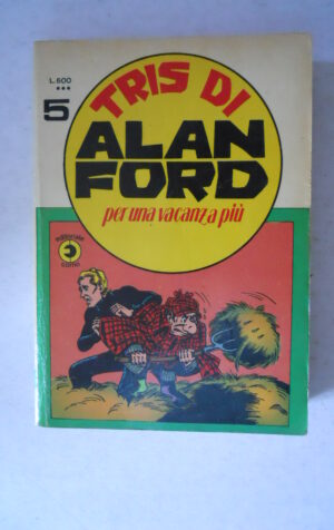 ALAN FORD Tris n°5 comprende 67-68-69 edizione Corno [G711]