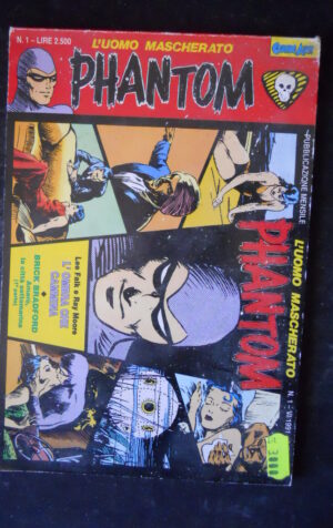 PHANTOM L'Uomo Mascherato n°1 Comic Art Lee Falk   [Q32-1]