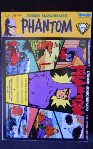 PHANTOM L'Uomo Mascherato n°28 Comic Art Lee Falk   [Q32]