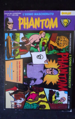 PHANTOM L'Uomo Mascherato n°47 Comic Art Lee Falk   [Q32]