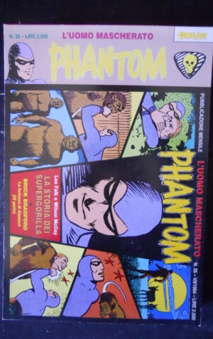 PHANTOM L'Uomo Mascherato n°35 Comic Art Lee Falk   [Q32]