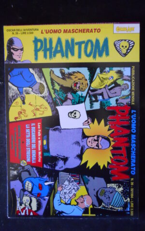 PHANTOM L'Uomo Mascherato n°39 Comic Art Lee Falk   [Q32]