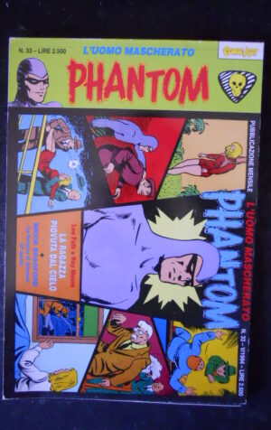PHANTOM L'Uomo Mascherato n°33 Comic Art Lee Falk   [Q32]