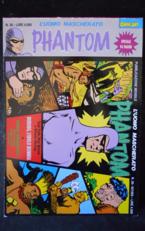 PHANTOM L'Uomo Mascherato n°26 Comic Art Lee Falk   [Q32]