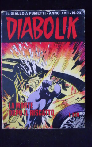 DIABOLIK Anno XVII n°20  [W4]