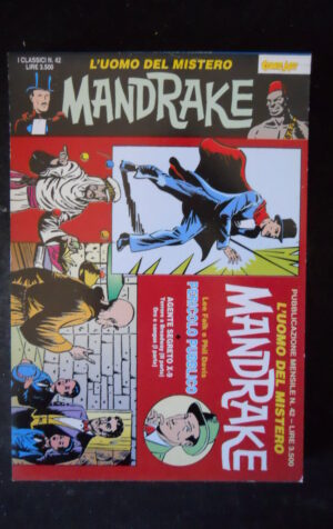 MANDRAKE L' Uomo del Mistero n°42 Comic Art Lee Falk Phil Davis   [Q33]