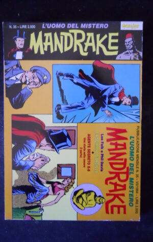 MANDRAKE L' Uomo del Mistero n°35 Comic Art Lee Falk Phil Davis   [Q33]