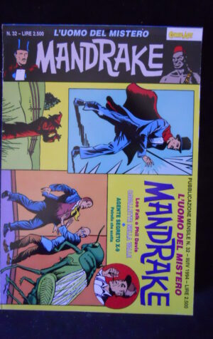 MANDRAKE L' Uomo del Mistero n°32 Comic Art Lee Falk Phil Davis   [Q33]