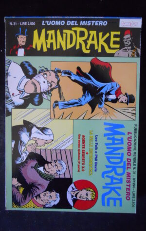 MANDRAKE L' Uomo del Mistero n°31 Comic Art Lee Falk Phil Davis   [Q33]