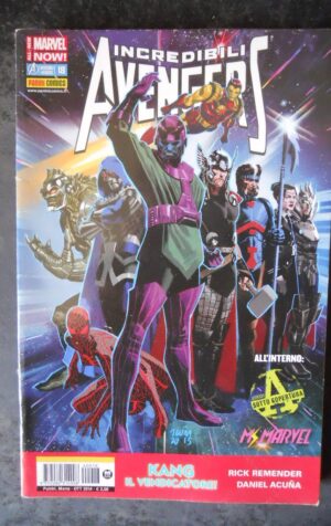 Incredibile AVENGERS 18 2014 Marvel Italia Panini [W72]