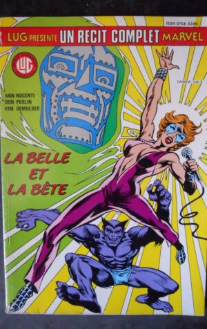 LA BELLE ET LA BETE Collection LUG Recit Complete Marvel In Francese [G99B]