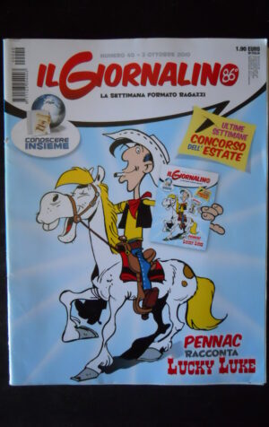 GIORNALINO n°40 2010  con Inserto -- LUCKY LUKE    [Q39]