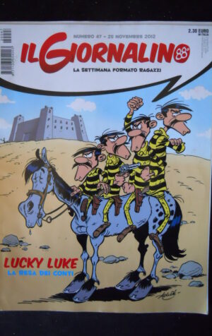 GIORNALINO n°47 2012 Lucky Luke Resa dei Conti    [Q39]