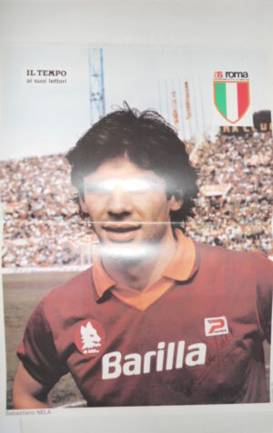 POSTER ROMA 40x30 cm 1982  Sebastiano Nela [AS5-195]