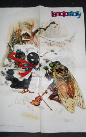 POSTER LANCIOSTORY Jose Luis Salinas suppl.n°10 1977  [W12]