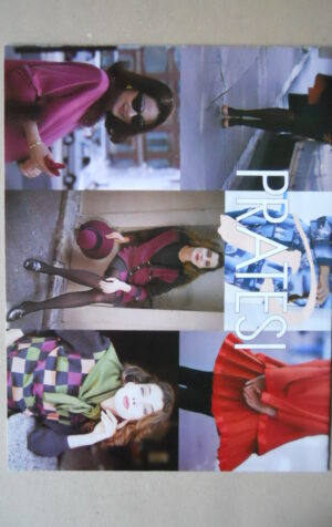 DEPLIANT Poster Pubblicitario PRATESI Moda 1991 [D39-1]