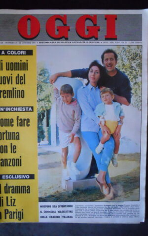 OGGI n?44 1964 Jeanne Moreau Luciano Tajoli Mariolino Barberis Modugno [LOTM]  