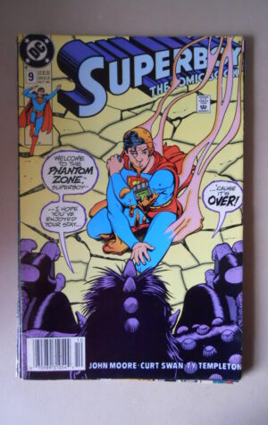 SUPERBOY The Comics Book #9 1990 Dc Comics  [SA52]