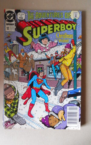 SUPERBOY The Adventures of #12 1991 Dc Comics  [SA52]