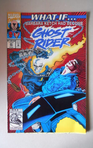 WHAT IF…? GHOST RIDER #45 1993 Marvel Comics  [SA52]