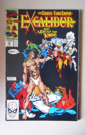 EXCALIBUR #19 1990 Marvel Comics  [SA52]