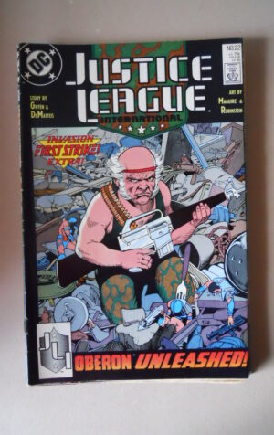 JUSTICE LEAGUE INTERNATIONAL #22 1988 Dc Comics  [SA52]