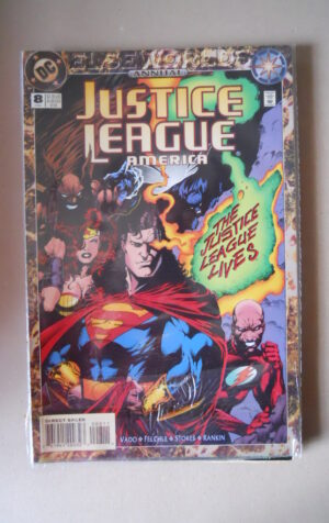 JUSTICE LEAGUE AMERICA #8 1994 Dc Comics  [SA52]