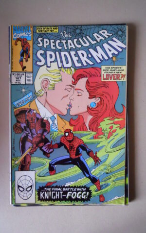 SPECTACULAR SPIDER MAN #167 1990 Marvel Comics [SA52]