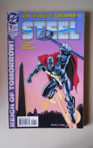 STEEL #1 1994 Dc Comics  [SA52]