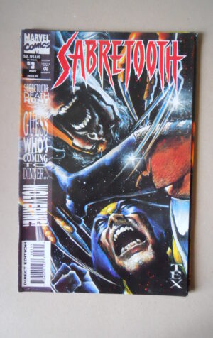 SABRETOOTH #3 1993 Marvel Comics [SA52]