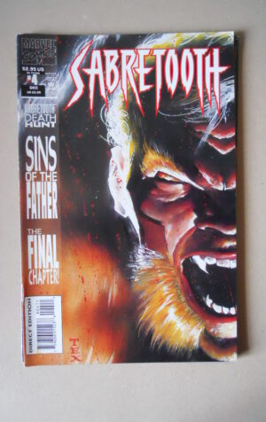SABRETOOTH #4 1993 Marvel Comics [SA52]