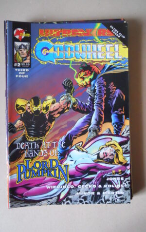 GODWHEEL #2 1995 Malibu Comics  [SA52]