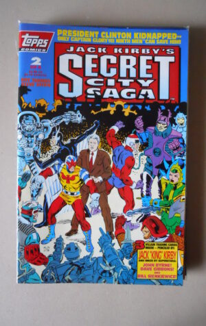 Jack Kirby's SECRET CITY SAGA #2 1993 Topps Comics  [SA52]