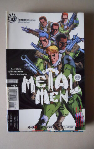 METAL MEN #1 1997  Tangent Comics Dc Comics  [SA52]