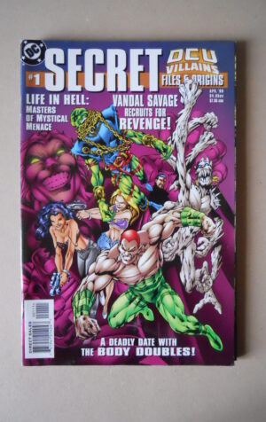 DCU VILLAINS SECRET FILES #1 1999 Dc Comics  [SA52]