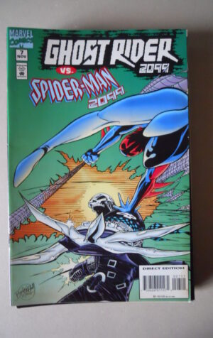 GHOST RIDER 2099 vs Spider Man #7 1994 Marvel Comics  [SA52]