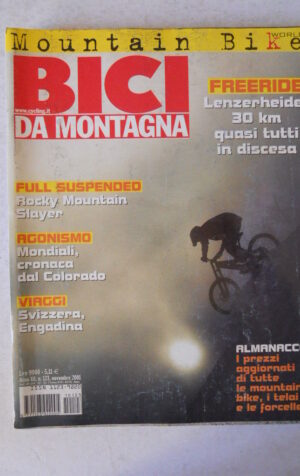 BICI DA MONTAGNA Mountain Bike n°123 2001 - Rivista specializzata [MS9B]
