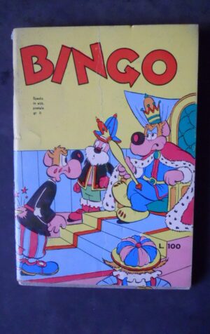 BINGO n°8 1969 L.100 editrice Fantasie Infantili fumetto  [G633]  